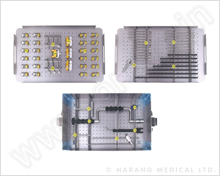 Hoffmann Type External Fixator 5.0mm, Upper Limb Set